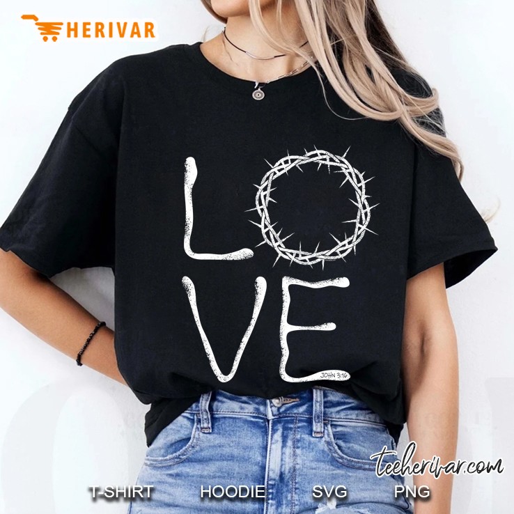Love Crown Of Thorns Ladies Tee