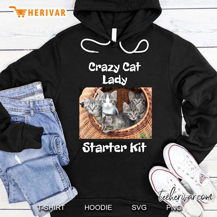 Crazy Cat Lady Starter Kit Hoodie