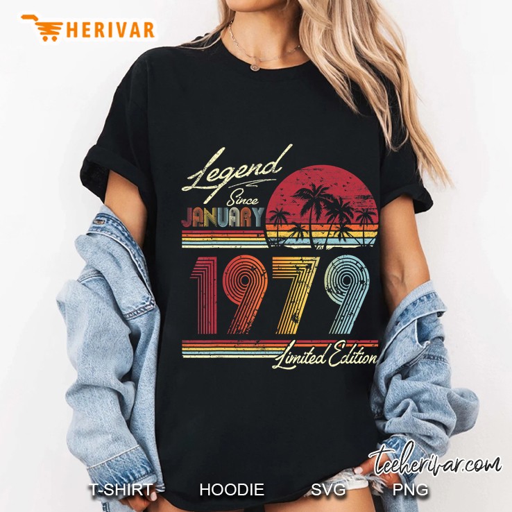 Legend Since January 1979 Limited Edition Vintage Version Ladies Tee