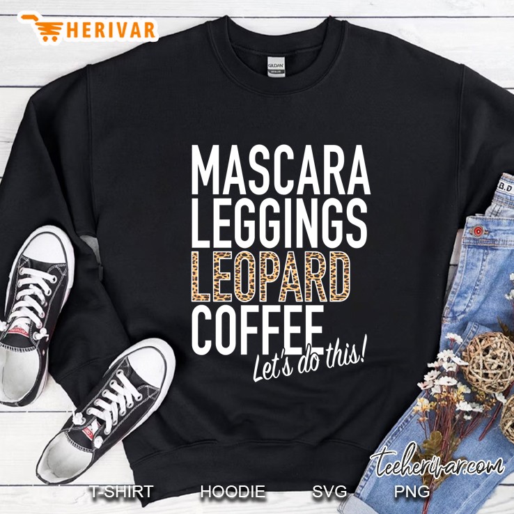 Mascara Leggings Leopard Coffee Let