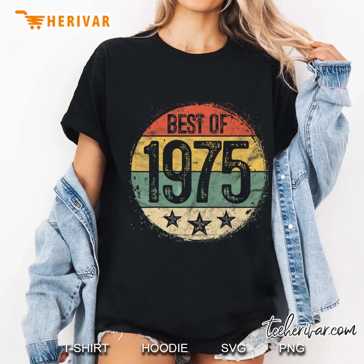 Best Of 1975 Vintage Version Ladies Tee