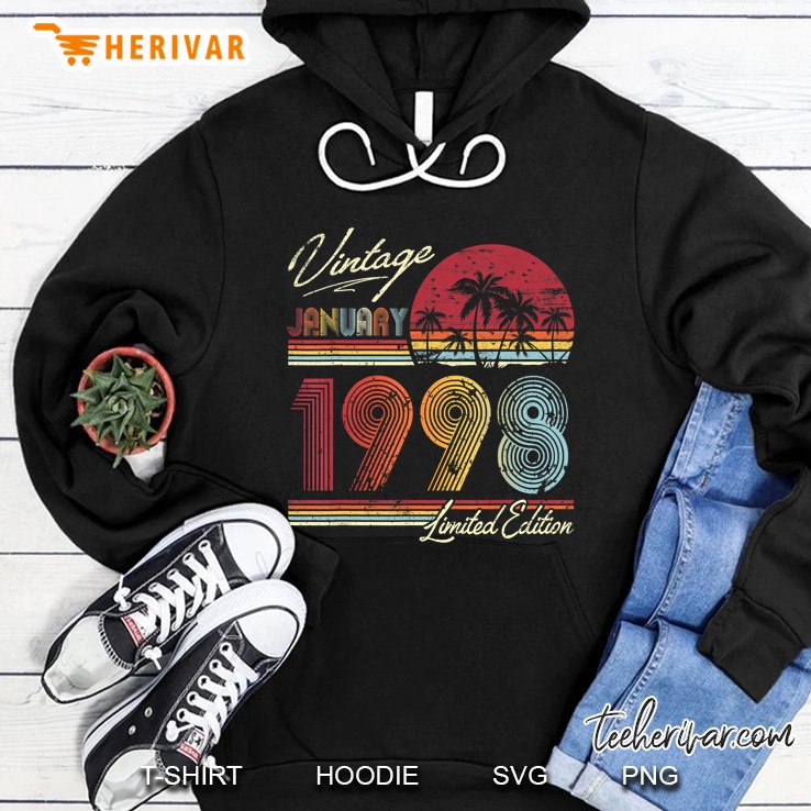 Vintage January 1998 Limited Edition Hoodie
