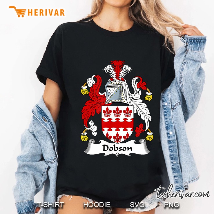 Dobson Coat Of Arms Ladies Tee