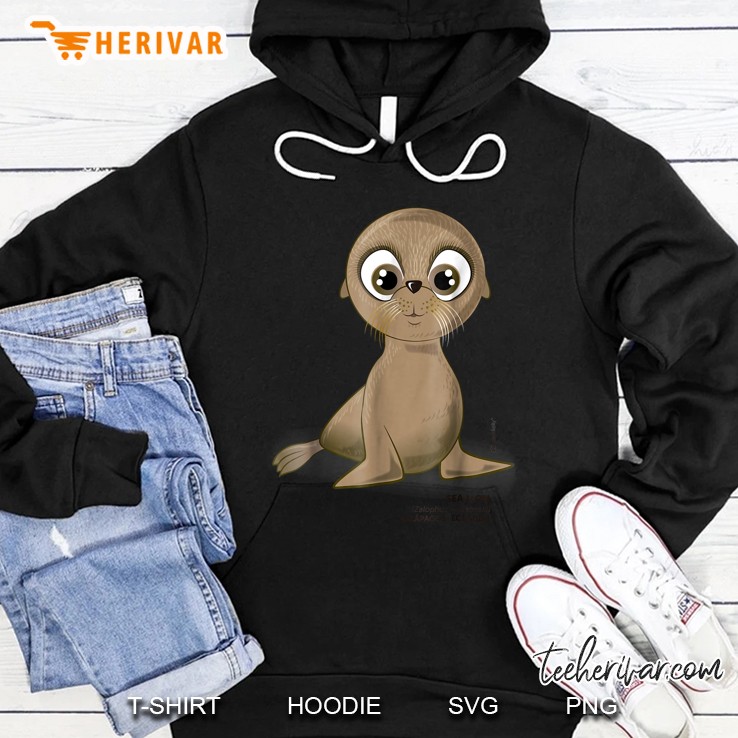 Cute Sea Lion Galapagos Hoodie