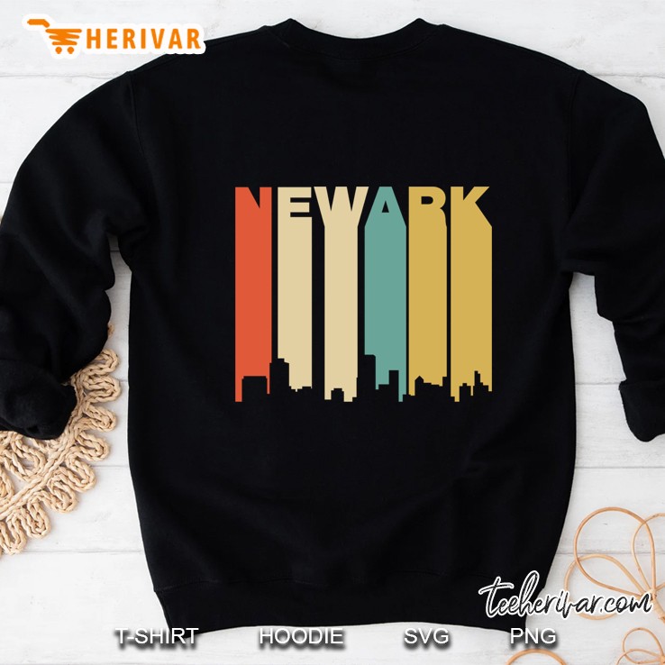 Newark New Jersey Skyline Vintage Version Sweatshirt