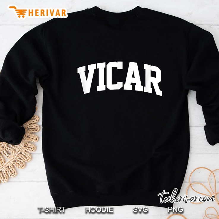 Vicar Job Uniform Costume Sweatshirt
