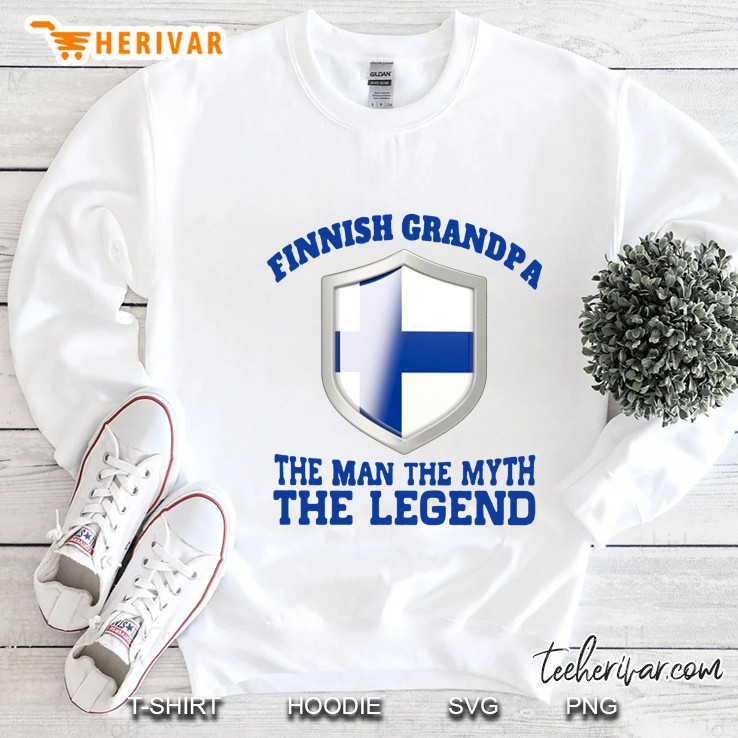 Finnish Grandpa The Man The Myth The Legend Sweatshirt