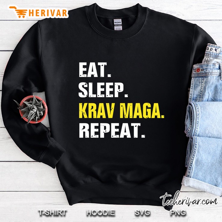 Eat Sleep Krav Maga Repeat Sweatshirt
