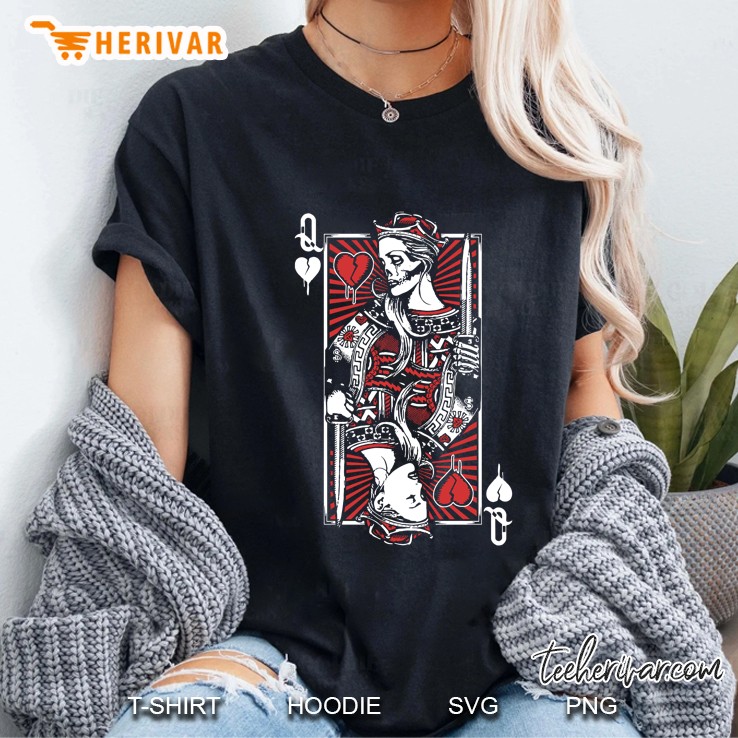 Queen Play Card Ladies Tee