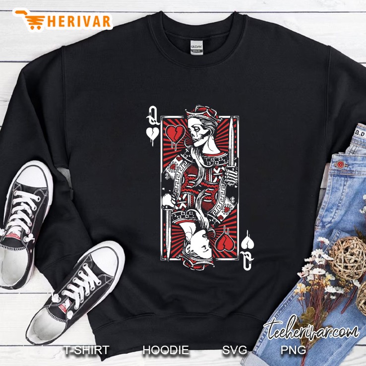 Queen Play Card Sweatshirt