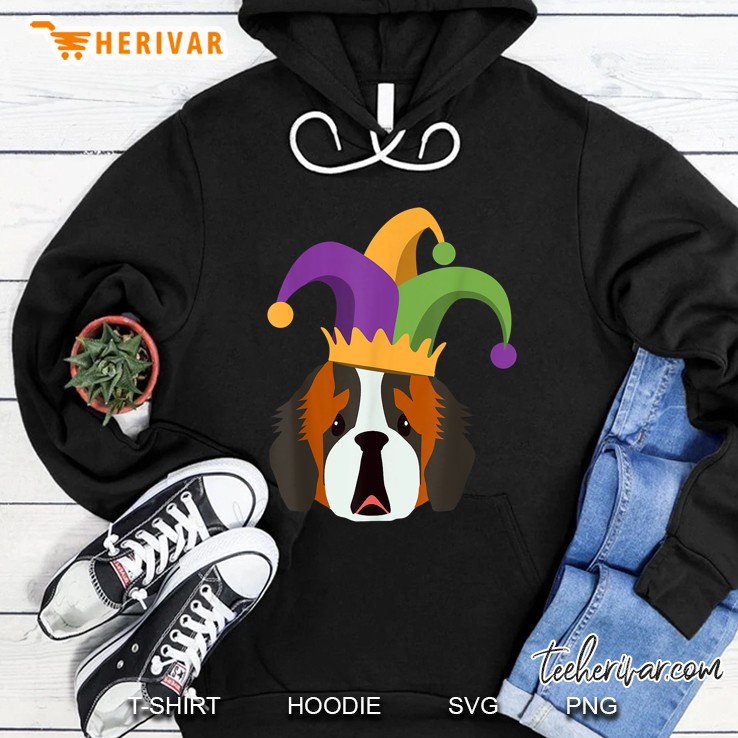 Mardi Gras Dog Carnival Hoodie