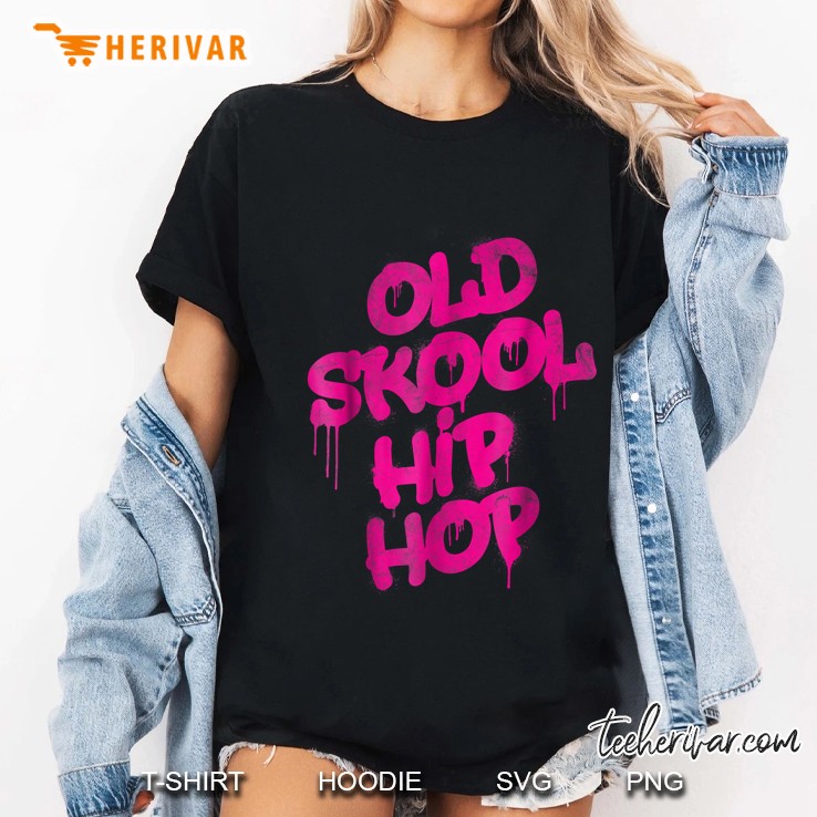 Old Skool Hip Hop Ladies Tee