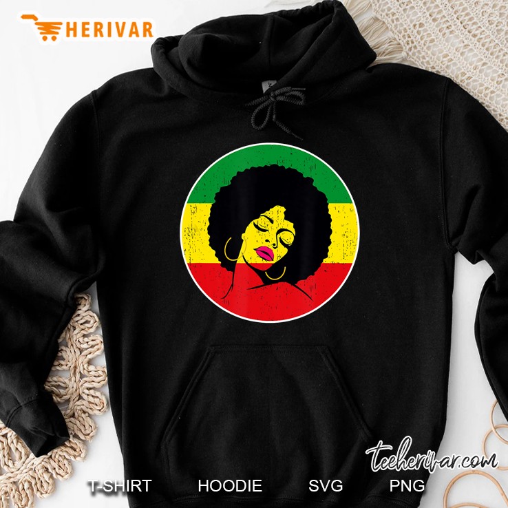 Black Queen Africa Mali Flag Version Hoodie