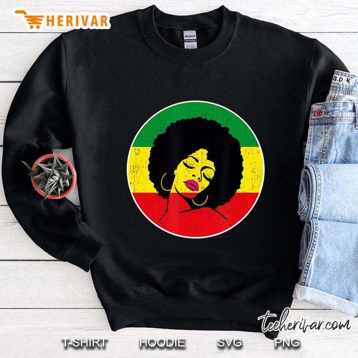 Black Queen Africa Mali Flag Version Sweatshirt