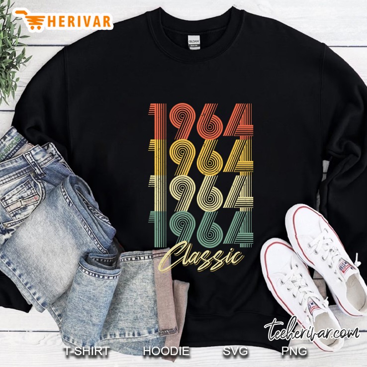 1964 Classic 56th Birthday Vintage Version Sweatshirt