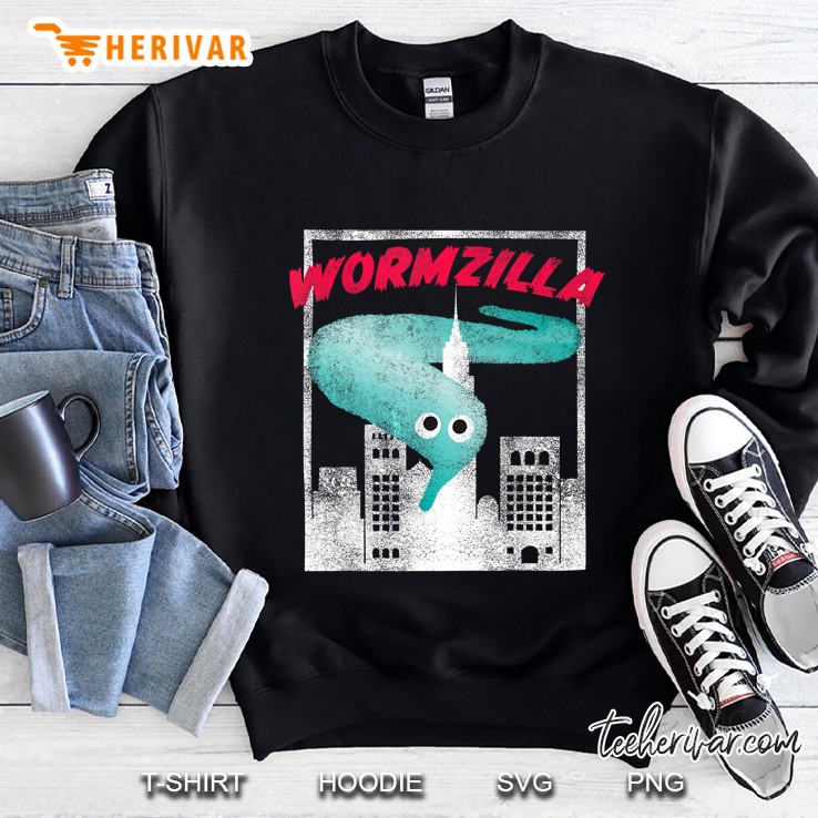 Wormzilla Worm On A String Sweatshirt