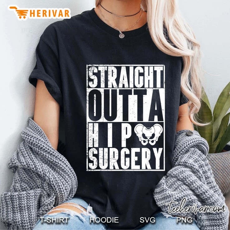 Straight Outta Hip Surgery Ladies Tee