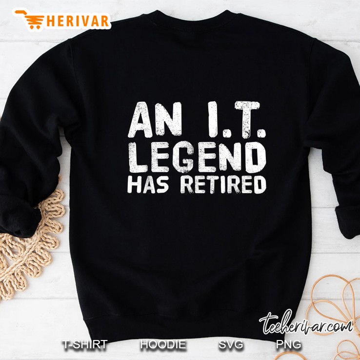 An IT Legend Has Retired Sweatshirt