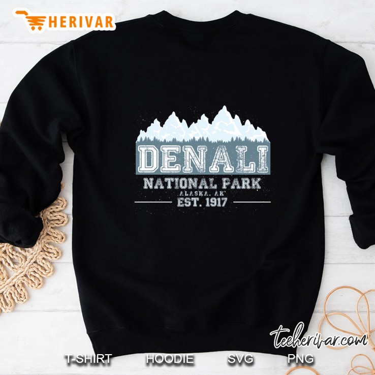 Denali National Park Alaska Est 1917 Sweatshirt