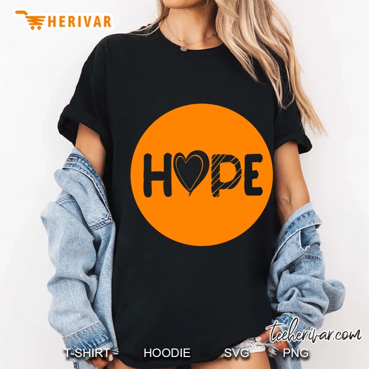 Hope Multiple Sclerosis Awareness Ladies Tee