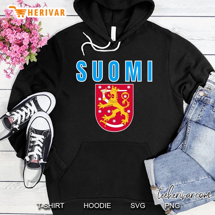 Suomi Finland Finnish Flag Hoodie