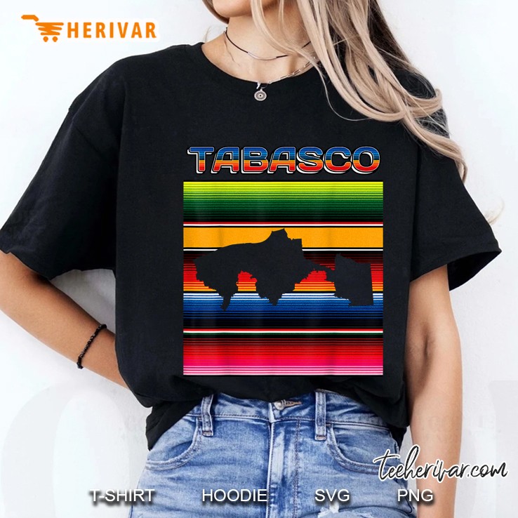 Tabasco Mexico Sarape Ladies Tee