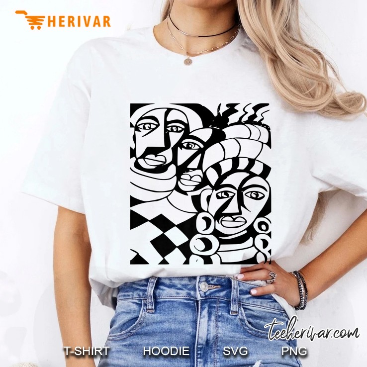 African Art Afrocentric Ladies Tee