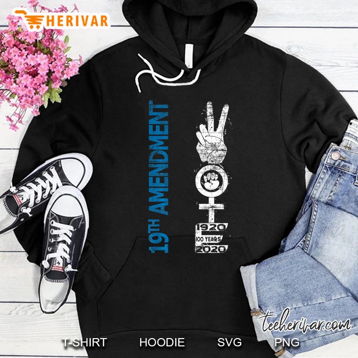 19th Amendment 1920-2020 100 Years Hoodie