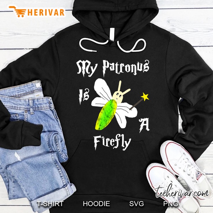 My Patronus Is A Firefly Lightning Bugs Fireflies Hoodie
