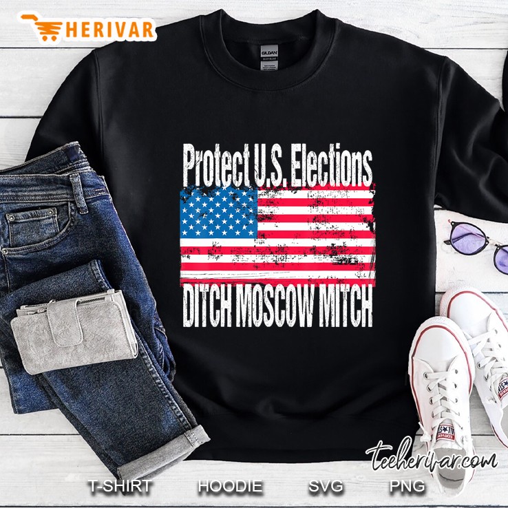 Protect US Elections Ditch Moscow Mitch Sweatshirt