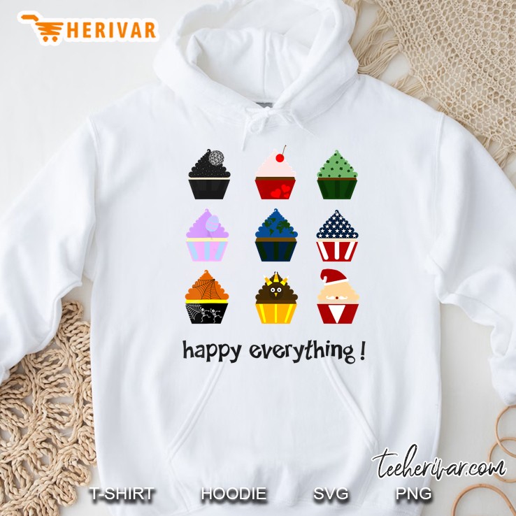 Happy Everything Funny Ice Cream Hoodie