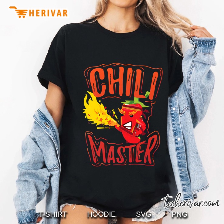 Chili Master Food Contest Cook Off Red Pepper Ladies Tee