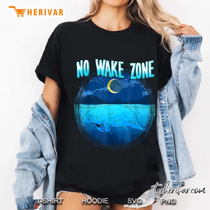 No Wake Zone Ladies Tee