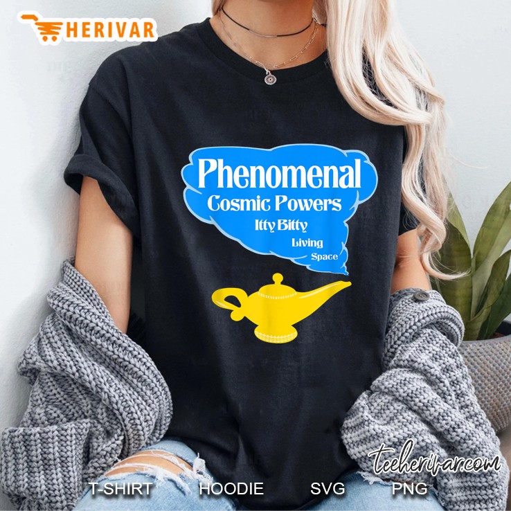 Phenomenal Cosmic Powers Itty Bitty Living Space Ladies Tee