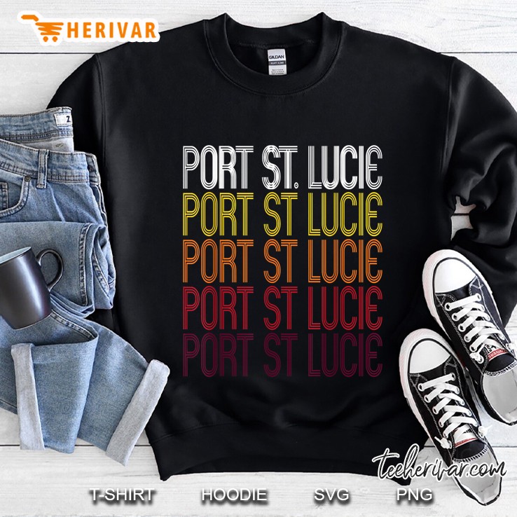 Port St Lucie Vintage Version Sweatshirt