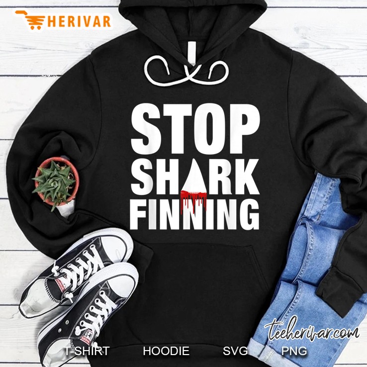 Stop Shark Finning Hoodie