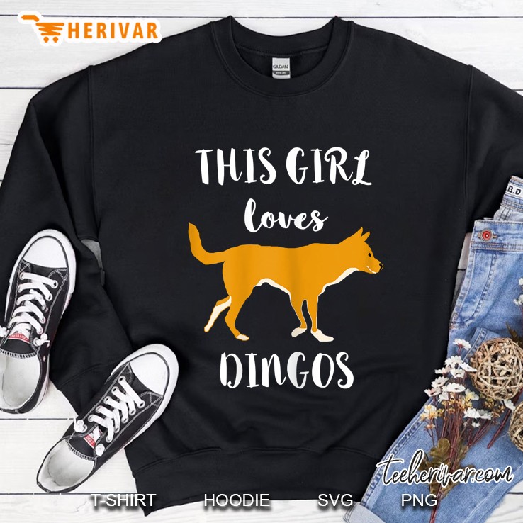 This Girl Loves Dingos Sweatshirt