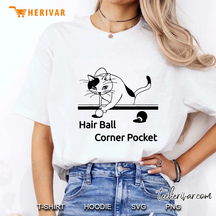 Hair Ball Corner Pocket Ladies Tee