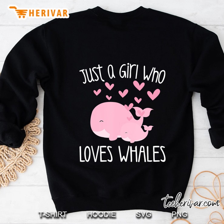 Just A Girl Who Loves Whales Sweatshirt