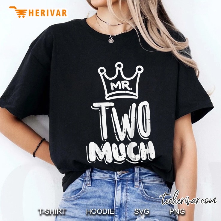 Mr Two Much 2nd Birthday Ladies Tee