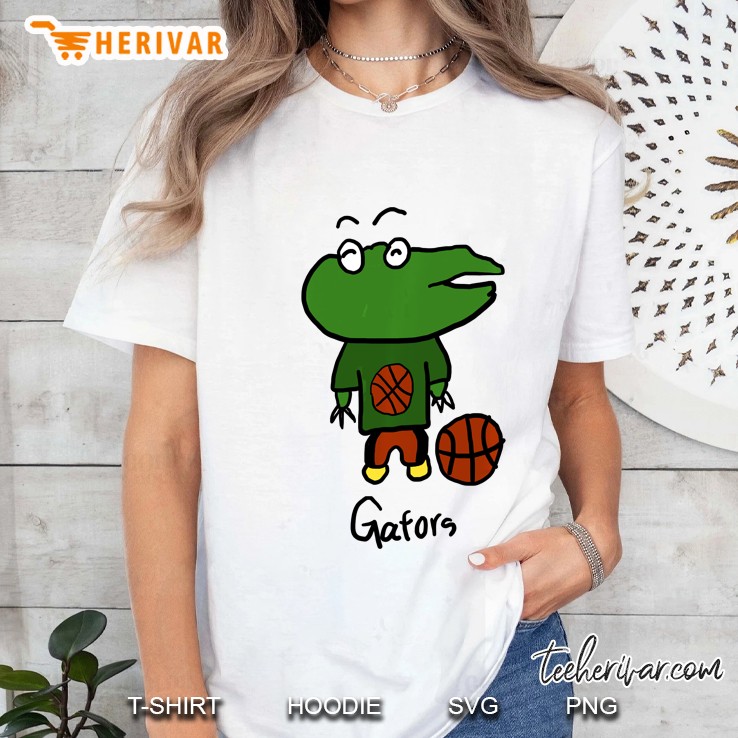 Suz Gators Basketball Ladies Tee