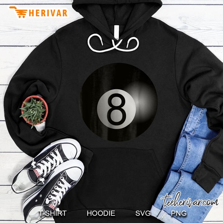 8 Ball Pool Billiards Player Hoodie