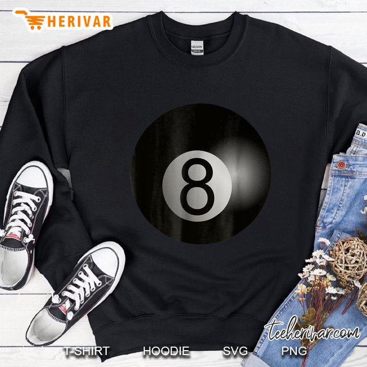 8 Ball Pool Billiards Player Sweatshirt
