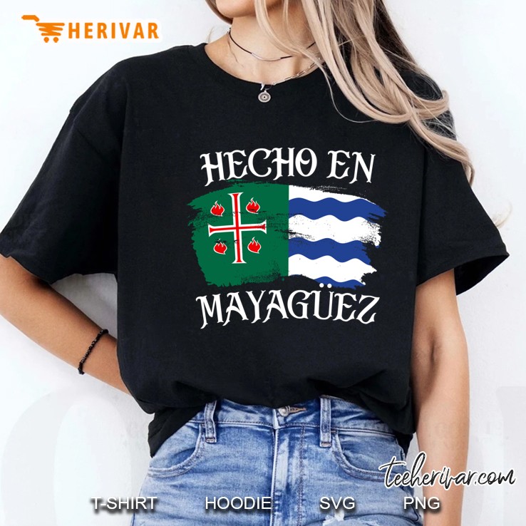 Hecho En Mayaguez Ladies Tee
