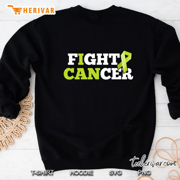 Fight Cancer Non-Hodgkin Lymphoma Green Ribbon Version Sweatshirt