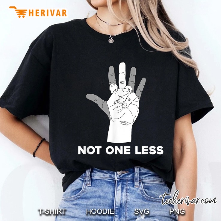 Not One Less Five Demands Hong Kong Protest Ladies Tee