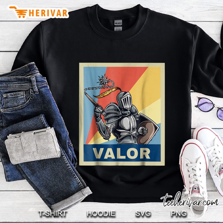 Valor Medieval Knight Vintage Version Sweatshirt