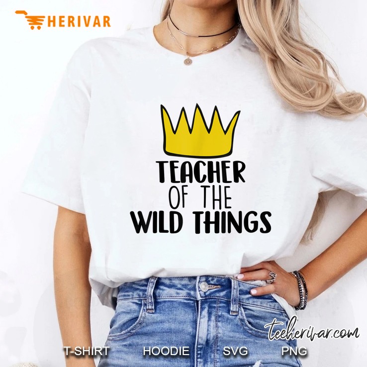 Teacher Of The Wild Things Crown Version Ladies Tee