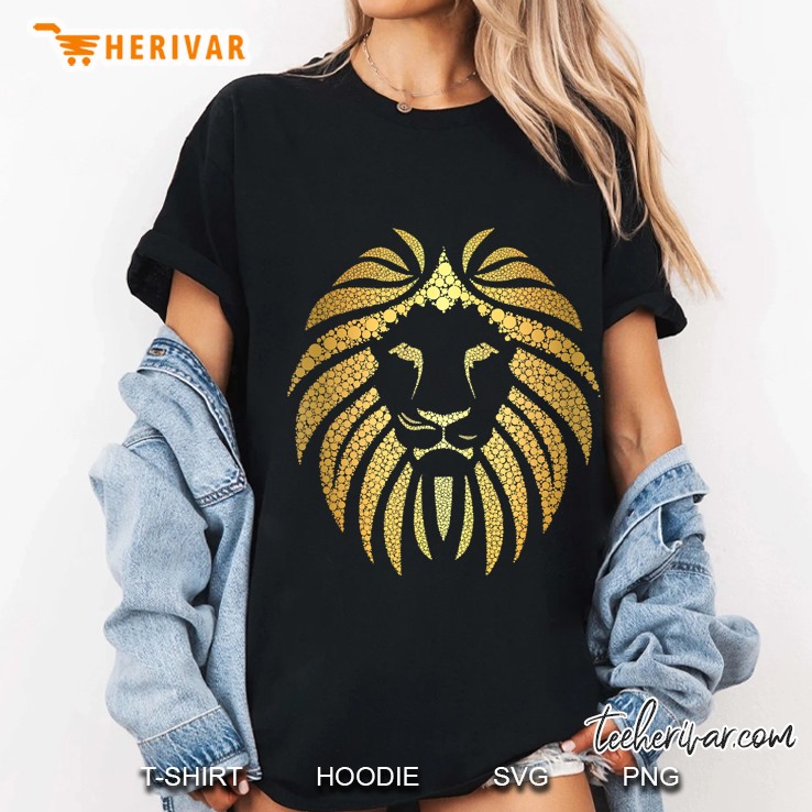 King Lion Jungle Distressed Lion Ladies Tee