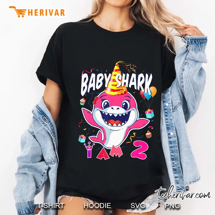 Baby Shark I Am 2 Ladies Tee